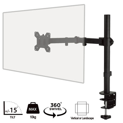 piXL Steel Monitor Arm - Single Desk Mount 32-34 piXL Steel Monitor Arm - Single Desk Mount 32-34